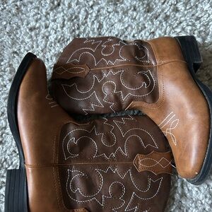 Brown Western Cowboy Boots
